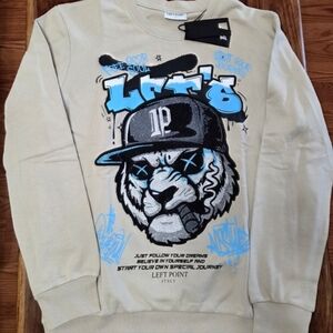 Left Point Crewneck Mens Large